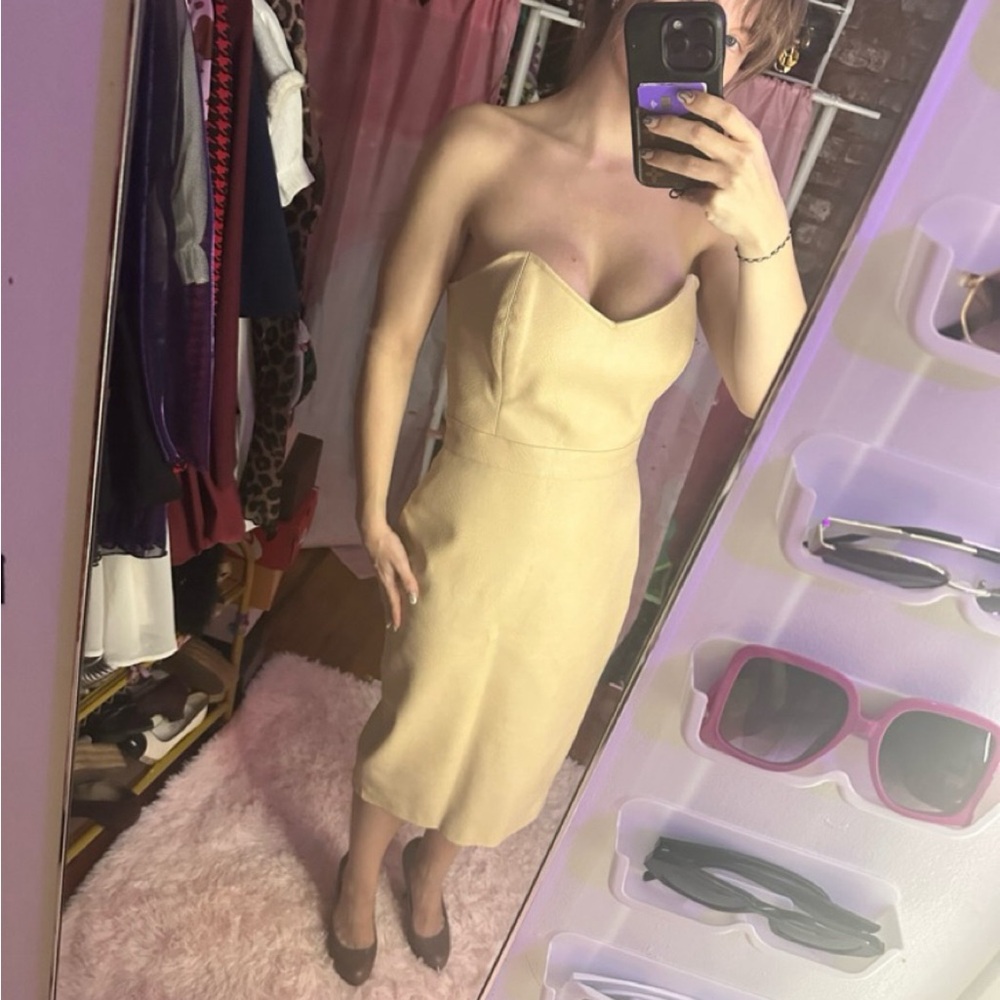 House of CB midi bodycon dress